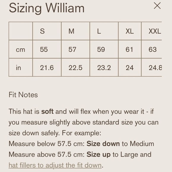 Will + Bear William Oak Wool Hat Medium NWT - Picture 7 of 12